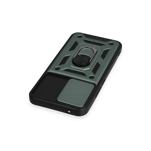 Galaxy A54 5G K�l�f Pars Lens Y�z�kl� Silikon - Ye�il