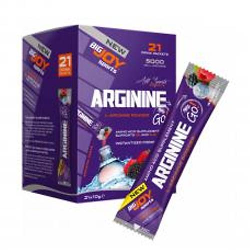 Arginine Go! 21 Drink Packets Orman Meyveli