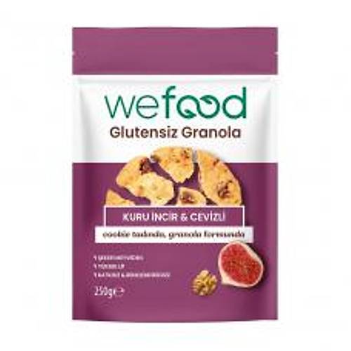 Glutensiz Granola Kuru �ncir & Cevizli 250 gr