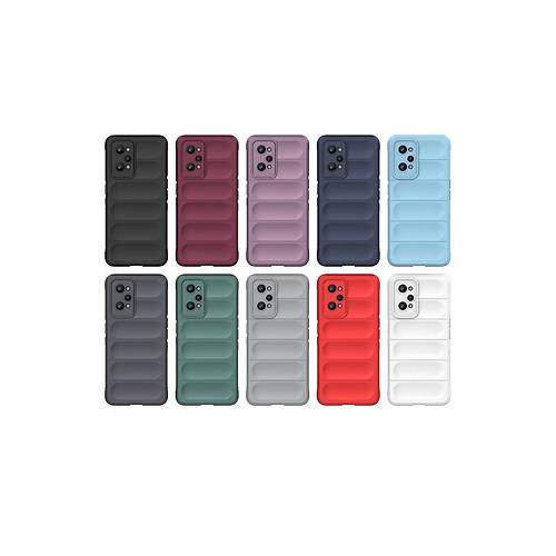 Realme GT2 5G K�l�f Optimum Silikon - Krem