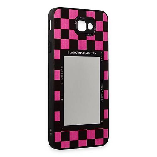 Galaxy J7 Prime K�l�f Mirror Desenli Kapak - Mirror - 8