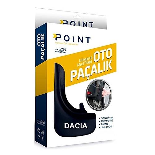Dacia Pa�al�k Tozluk �amurluk Universal Siyah 2'li