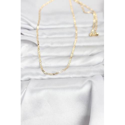 CM 14K Gold Renk Zincir Model 60 cm Kad�n Kolye