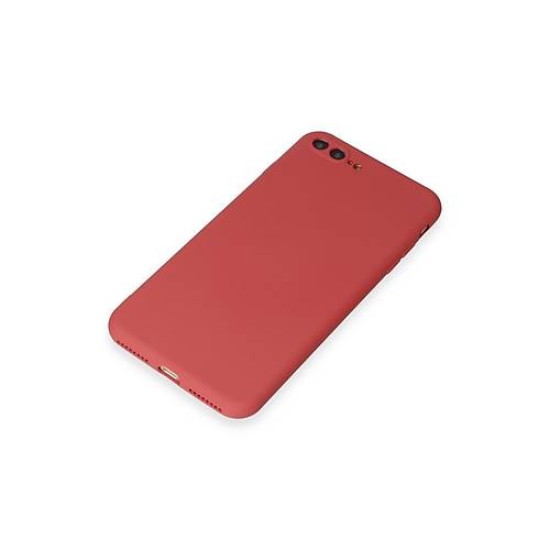 iPhone 7 Plus K�l�f First Silikon - Kiremit