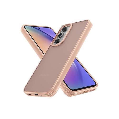 Galaxy A05S K�l�f Elegant Kapak - Pudra