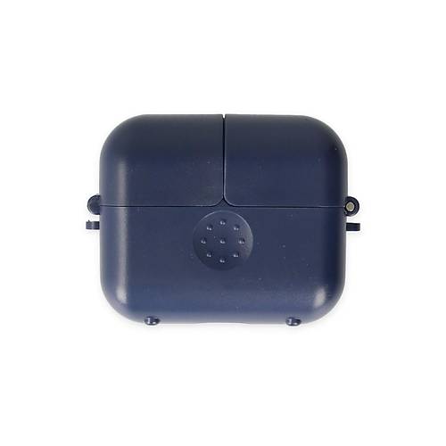 Airpods 3 (3.nesil) Basmal� K�l�f - Lacivert
