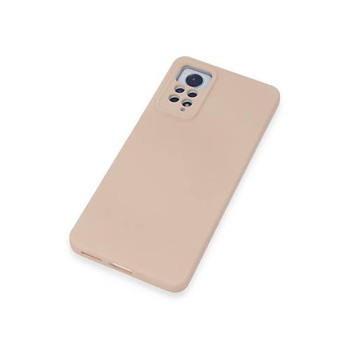 Redmi Note 12 Pro 4G K�l�f Nano i�i Kadife Silikon - Pudra