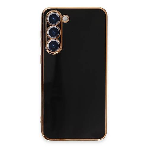 Galaxy S23 K�l�f Volet Silikon - Siyah