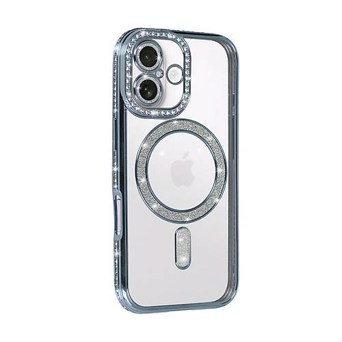 iPhone 17 Joke Simli Magneticsafe K�l�f - Mavi