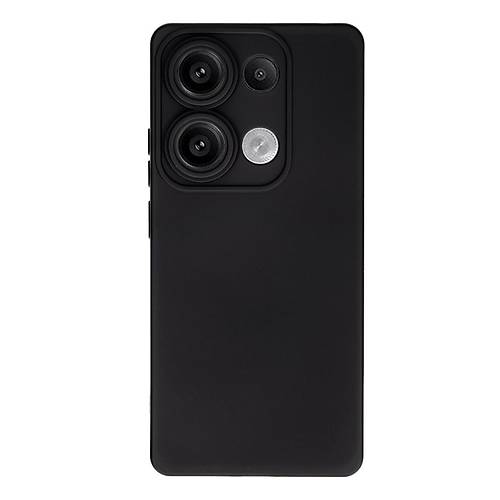 Redmi Note 13 4G K�l�f Nano i�i Kadife Silikon - Siyah