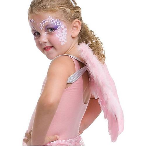 Pembe Renkli Orta Boy �ocuk Melek Kanad� 40x60 cm