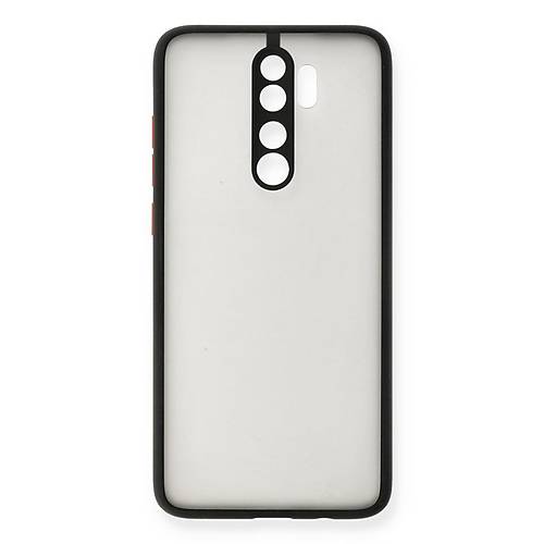 Redmi Note 8 Pro K�l�f Montreal Silikon Kapak - Siyah