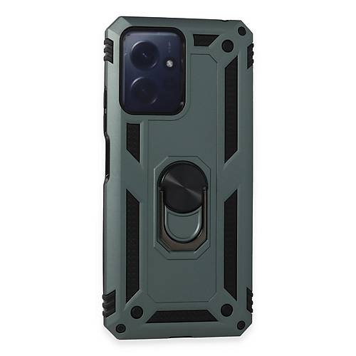 Redmi Note 12 4G K�l�f Sofya Y�z�kl� Silikon Kapak - Ye�il