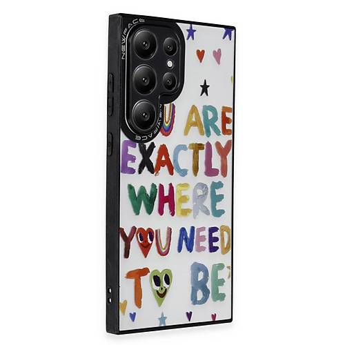 Galaxy S24 Ultra K�l�f Mirror Desenli Kapak - Mirror - 10