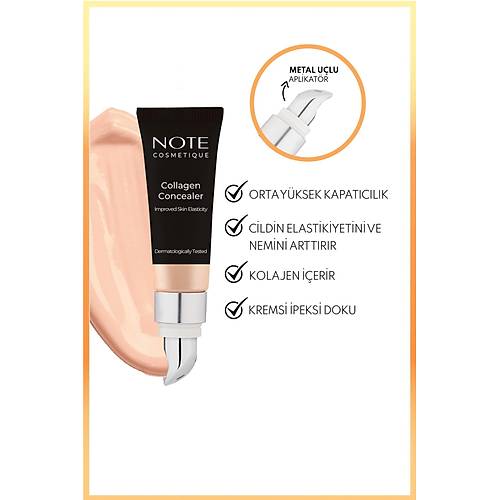 Collagen Concealer 01 Kolajen ��erikli SPF 20 G�z Alti Kapaticisi