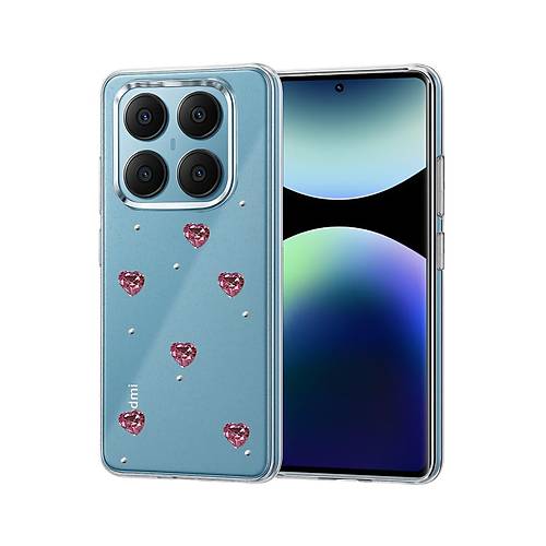 Redmi Note 14 Pro 4G Fiyonk Desenli Kapak - Desen 3