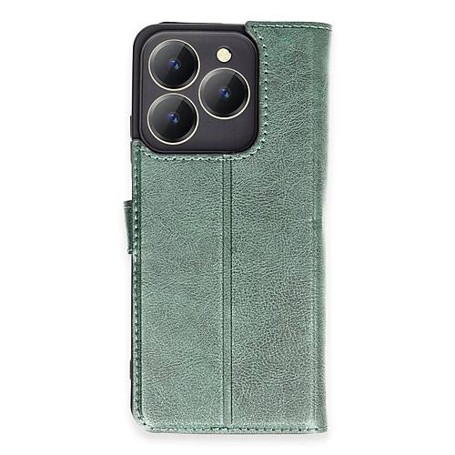 Realme C63 K�l�f Trend S Plus Kapakl� K�l�f - Ye�il