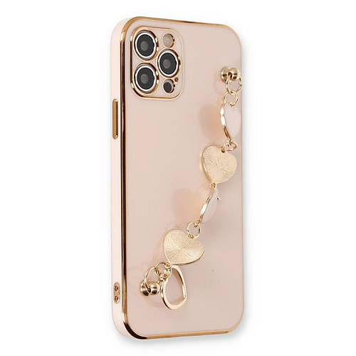 iPhone 12 Pro K�l�f Esila Silikon - Pudra