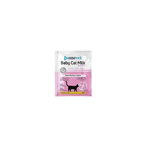 OneVet Baby Cat Milk Sindirim ve B�y�me Destekleyici Yavru ve Anne Kedi S�t Tozu 5 gr