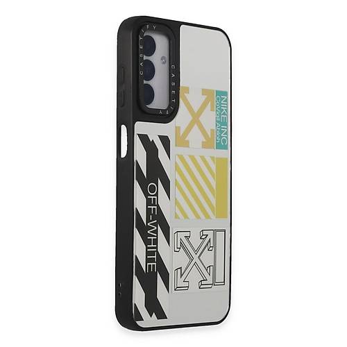 Galaxy M14 5G K�l�f Mirror Desenli Kapak - Mirror - 6