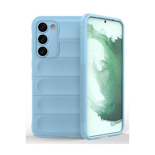 Galaxy S23 Plus K�l�f Optimum Silikon - Sky Blue