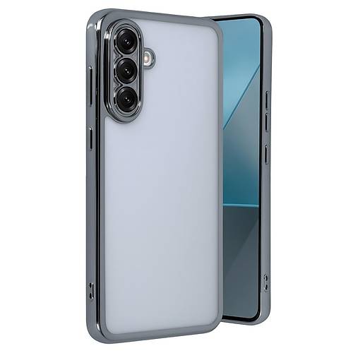 Galaxy A17 5G Razer Lensli Silikon - Titan Gri
