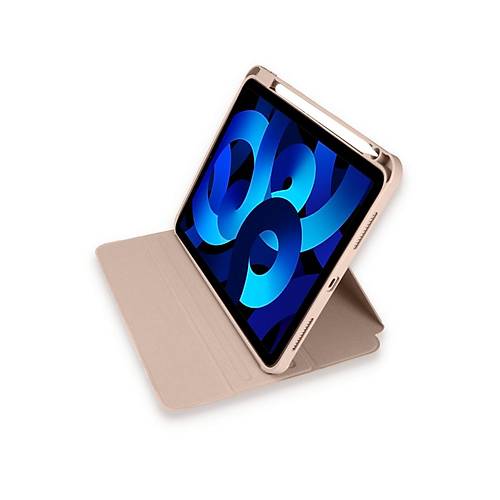 iPad Pro 11 (2021) K�l�f Starling 360 Kalemlikli Tablet K�l�f - Rose Gold