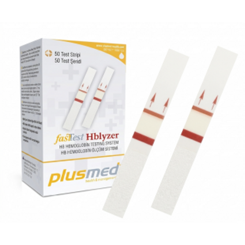 Fasttest Hblyzer Hemoglobin �l��m Stripi 50