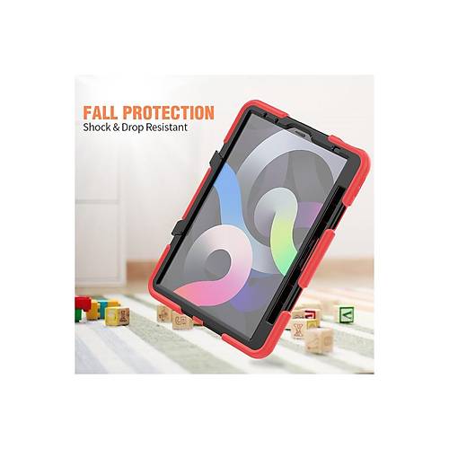 iPad Pro 11 (2020) K�l�f Griffin Tablet Kapak - K�rm�z�