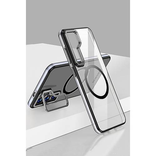 Galaxy S24 Crystal Magsafe Kapak - Siyah