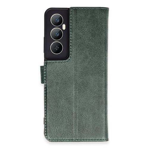 Realme C65 K�l�f Trend S Plus Kapakl� K�l�f - Ye�il