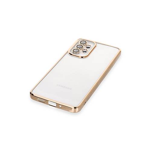 Galaxy A33 5G K�l�f Razer Lensli Silikon - Gold