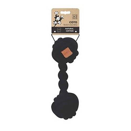 Coto Siyah Duo Ball �rg� K�pek Oyunca�� 28 Cm