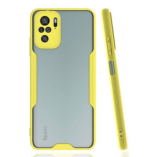 Redmi Note 10 K�l�f Platin Silikon - Sar�