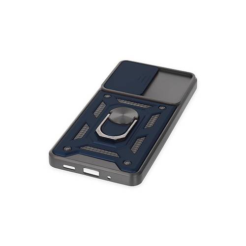 Galaxy S20 FE K�l�f Pars Lens Y�z�kl� Silikon - Lacivert