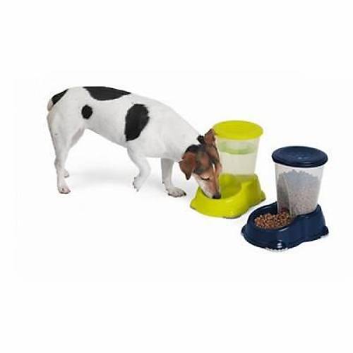 Smart Hazneli Kedi ve K�pek Mama Kab� Gri 1,5 Lt
