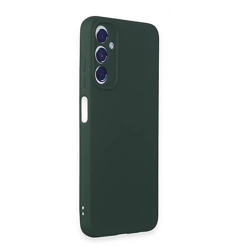 Galaxy A05S K�l�f First Silikon - Koyu Ye�il