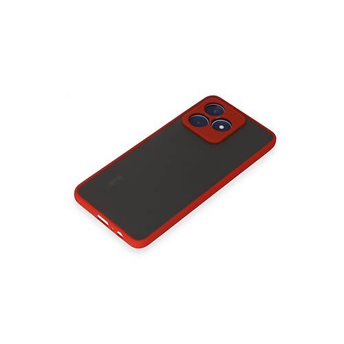 Realme C53 K�l�f Montreal Silikon Kapak - K�rm�z�