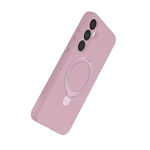 Galaxy A15 4G Regal Magsafe Standl� Kapak - A��k Pembe