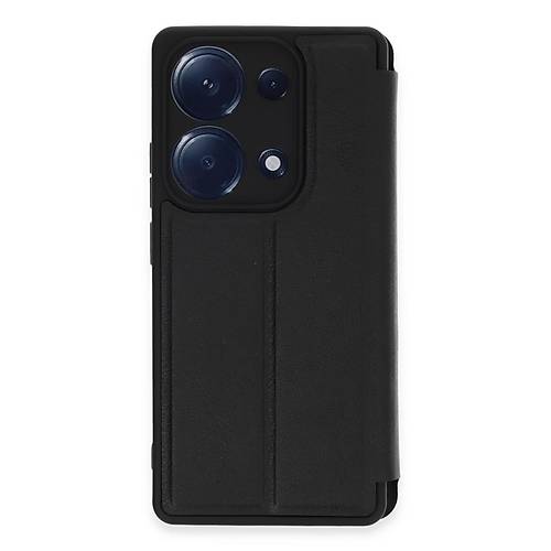 Redmi Note 13 Pro 4G K�l�f Flip Cover - Siyah