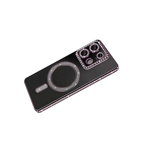 Redmi 13C Joke Simli Magneticsafe K�l�f - Pembe