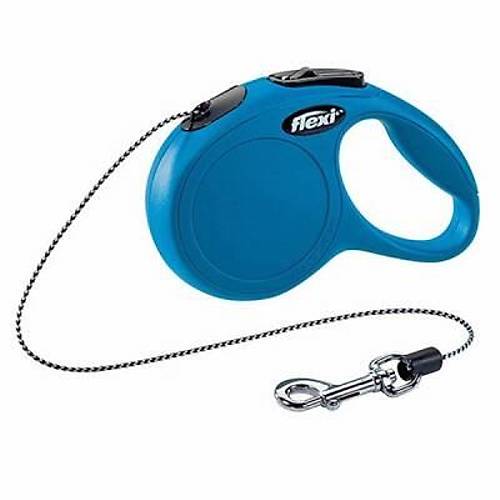 New Classic Otomatik �p K�pek Gezdirme Tasmas� XSmall 3 Mt Mavi