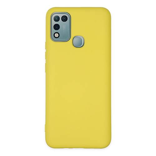 Hot 10 Play K�l�f Nano i�i Kadife Silikon - Sar�