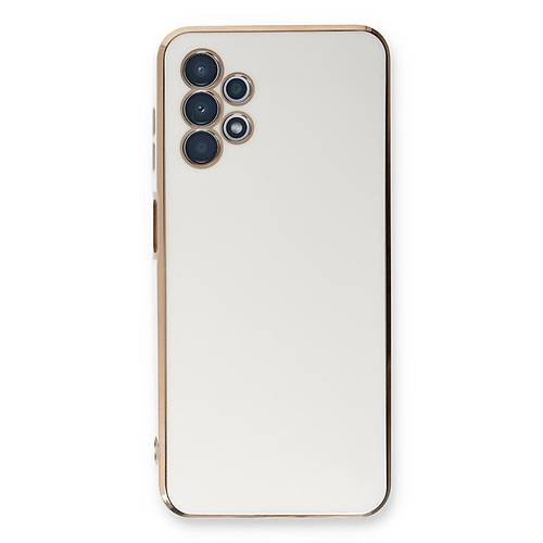 Galaxy A13 4G K�l�f Volet Silikon - Beyaz