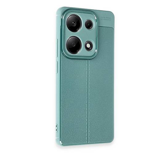 Redmi Note 13 Pro 4G K�l�f Auto Focus Kapak - Koyu Ye�il