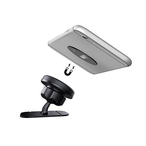 AUKEY HD-C13-BK G��L� YAPI�KAN VE MIKNATISLI ARA� ��� TELEFON TUTUCU