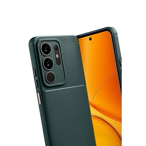Y29 4G Auto Focus Karbon Kapak - Koyu Ye�il