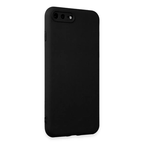 iPhone 7 Plus K�l�f First Silikon - Siyah