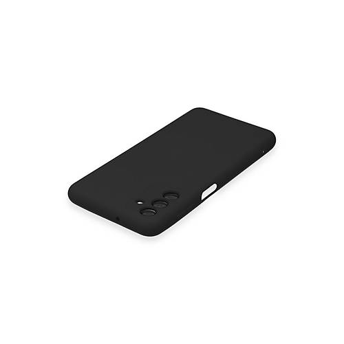 Galaxy A24 4G K�l�f Nano i�i Kadife Silikon - Siyah