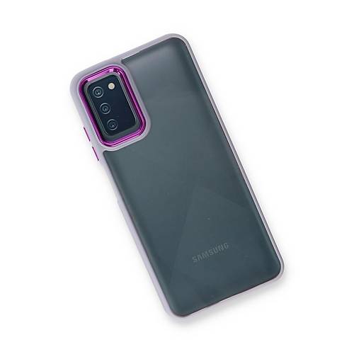 Galaxy A03S K�l�f Dora Kapak - Lila